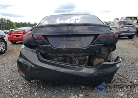 2014 Honda Civic Ex z USA, uszkodzony, nr VIN 2HGFB2F85EH557794